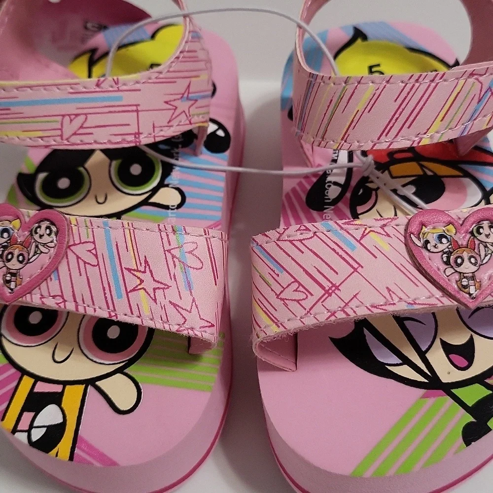 Pink Powerpuff Girls Kids Sandals
